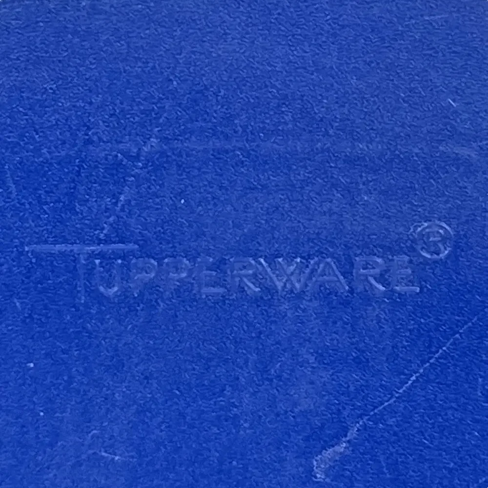 Tupperware Vtg 90's Modular Mates Super Cereal Keeper Store N Pour & Seal Blue